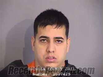 Booking photo from Osceola County, Florida