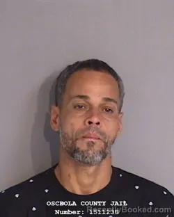 Booking photo from Osceola County, Florida