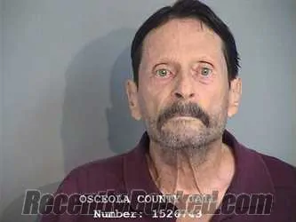 Booking photo from Osceola County, Florida