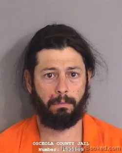 Booking photo from Osceola County, Florida