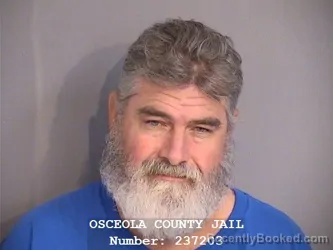 Booking photo from Osceola County, Florida