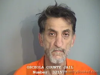 Booking photo from Osceola County, Florida