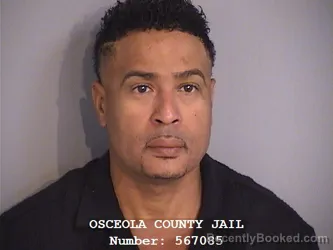 Booking photo from Osceola County, Florida
