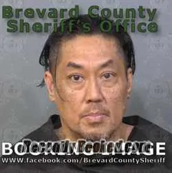 Booking photo from Brevard County, Florida