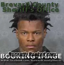 Booking photo from Brevard County, Florida