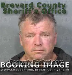 Booking photo from Brevard County, Florida