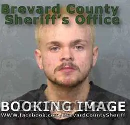 Booking photo from Brevard County, Florida