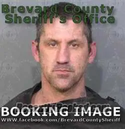 Booking photo from Brevard County, Florida