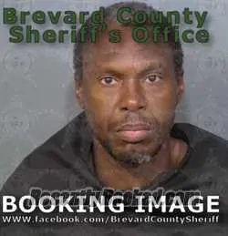 Booking photo from Brevard County, Florida