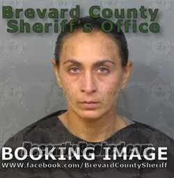 Booking photo from Brevard County, Florida