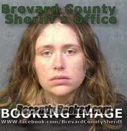 Booking photo from Brevard County, Florida