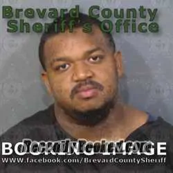 Booking photo from Brevard County, Florida