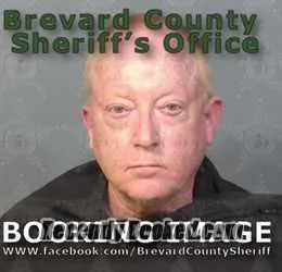 Booking photo from Brevard County, Florida