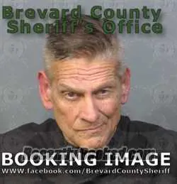 Booking photo from Brevard County, Florida