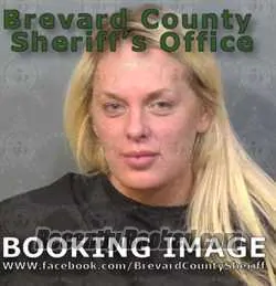 Booking photo from Brevard County, Florida
