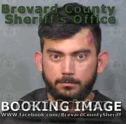 Booking photo from Brevard County, Florida