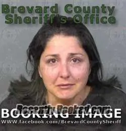 Booking photo from Brevard County, Florida