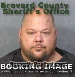 Booking photo from Brevard County, Florida