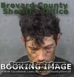 Booking photo from Brevard County, Florida