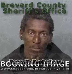 Booking photo from Brevard County, Florida
