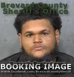 Booking photo from Brevard County, Florida