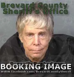 Booking photo from Brevard County, Florida