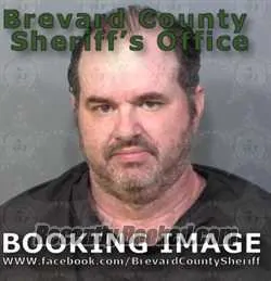 Booking photo from Brevard County, Florida