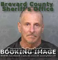Booking photo from Brevard County, Florida