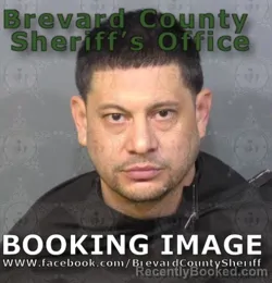 Booking photo from Brevard County, Florida
