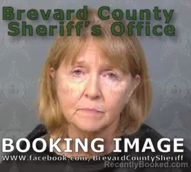 Booking photo from Brevard County, Florida