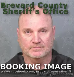 Booking photo from Brevard County, Florida