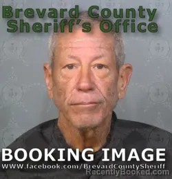 Booking photo from Brevard County, Florida
