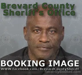 Booking photo from Brevard County, Florida