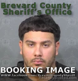 Booking photo from Brevard County, Florida
