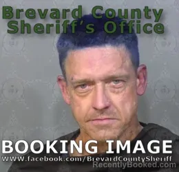 Booking photo from Brevard County, Florida