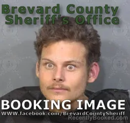 Booking photo from Brevard County, Florida