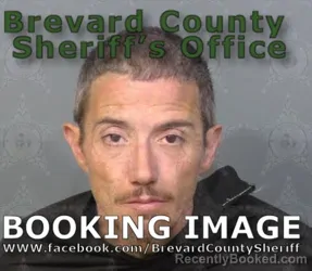 Booking photo from Brevard County, Florida