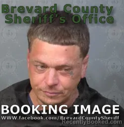 Booking photo from Brevard County, Florida