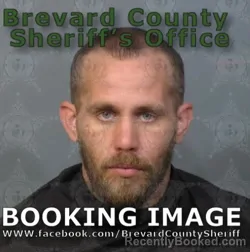 Booking photo from Brevard County, Florida
