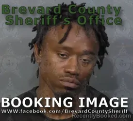 Booking photo from Brevard County, Florida