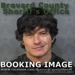 Booking photo from Brevard County, Florida