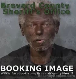 Booking photo from Brevard County, Florida
