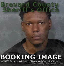 Booking photo from Brevard County, Florida