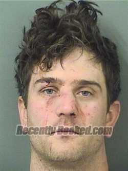 Booking photo from Palm Beach County, Florida