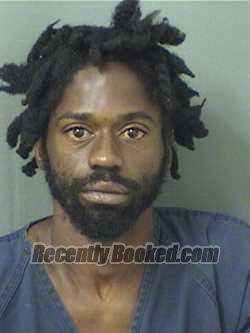 Booking photo from Palm Beach County, Florida