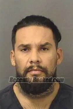 Booking photo from Palm Beach County, Florida