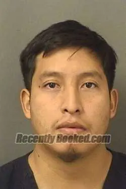 Booking photo from Palm Beach County, Florida