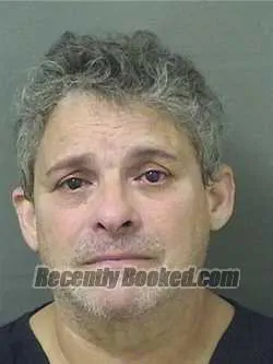 Booking photo from Palm Beach County, Florida
