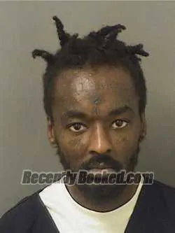 Booking photo from Palm Beach County, Florida