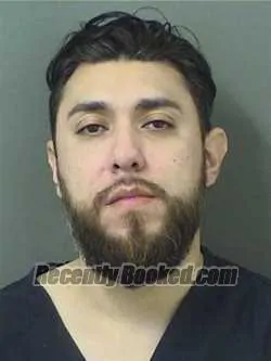 Booking photo from Palm Beach County, Florida